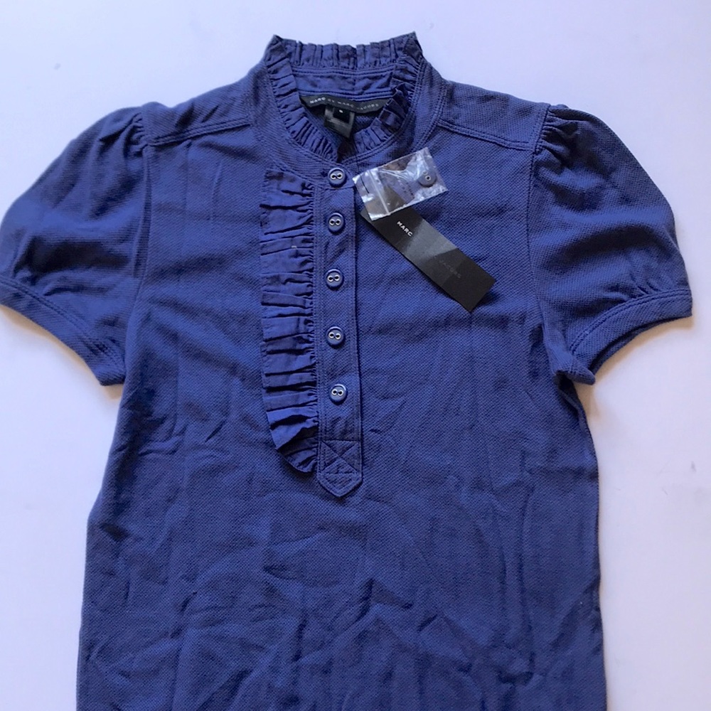 Marc By Marc Jacobs Top in Bight Cobalt NWT